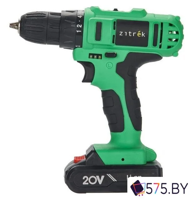 Дрель-шуруповерт Zitrek Green 20-Li Plus 083-1115 (с 2-мя АКБ) в магазине 575.by