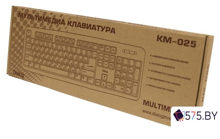Клавиатура Dialog KM-025U Black в магазине 575.by