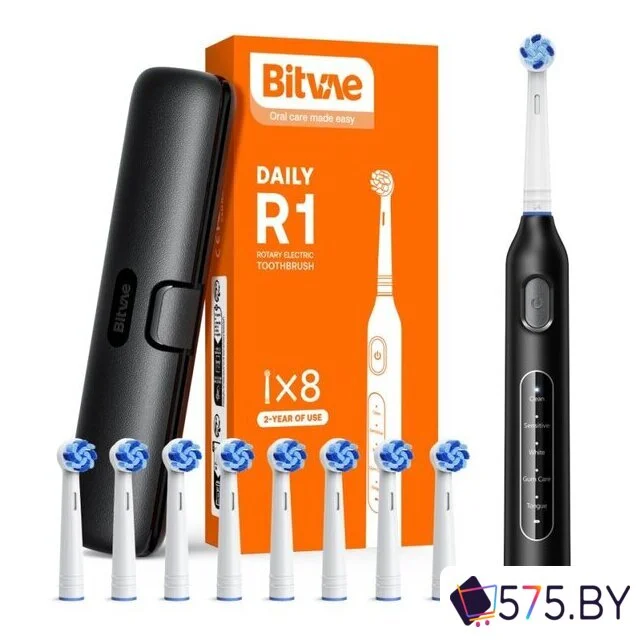 Электрическая зубная щетка Bitvae R1 (черный) в магазине 575.by