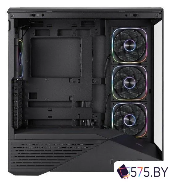 Корпус 1stPlayer GM7 ARGB GM7-BK-3FN7R-1FN7 (черный) в магазине 575.by