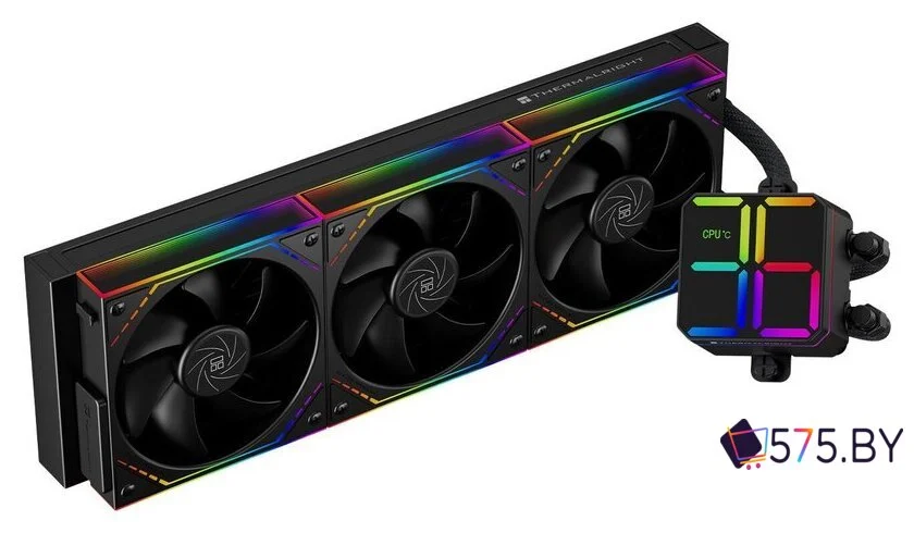 Система жидкостного охлаждения для процессора Thermalright Magic Qube 360 ARGB (черный) в магазине 575.by