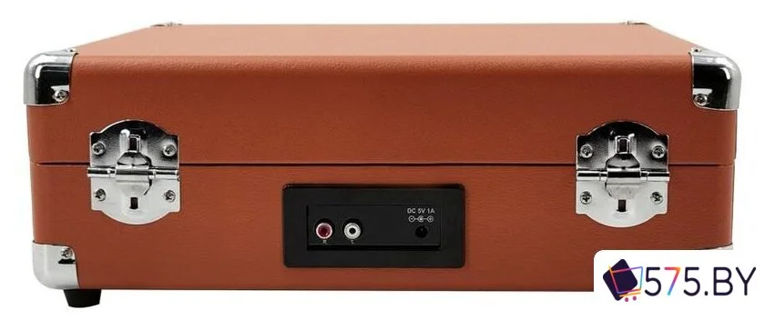 Виниловый проигрыватель Ritmix LP-160B (коричневый) в магазине 575.by