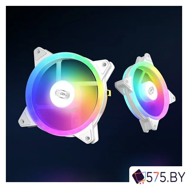Вентилятор для корпуса PCCooler F3 T120 ARGB (белый) в магазине 575.by