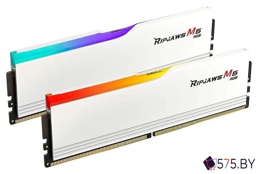 Оперативная память G.Skill Ripjaws M5 RGB 2x24ГБ DDR5 5200 МГц F5-5200J4040A24GX2-RM5RW в магазине 575.by