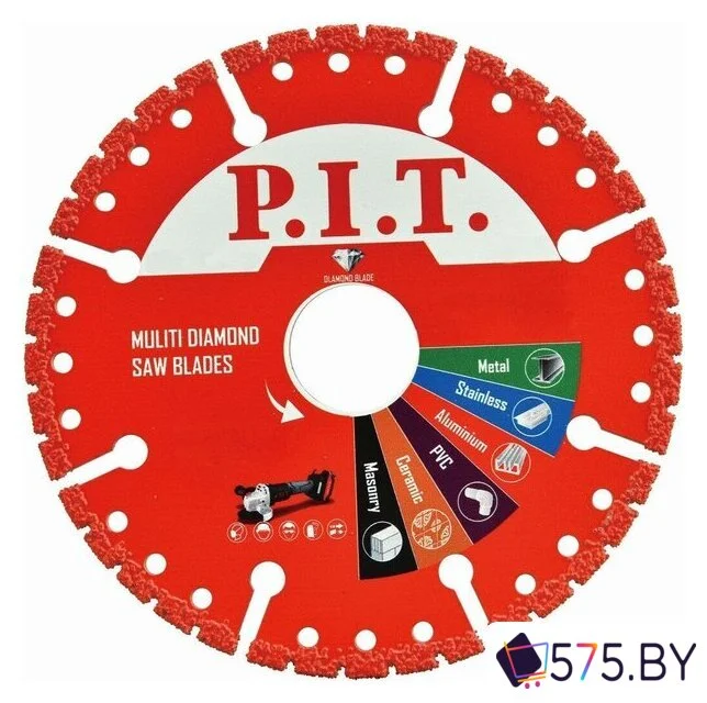 Отрезной диск алмазный  P.I.T. ACTW11-0125 в магазине 575.by