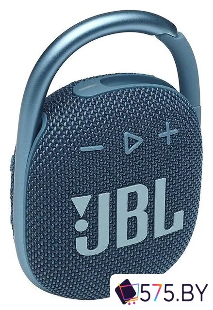 Беспроводная колонка JBL Clip 4 (синий) в магазине 575.by