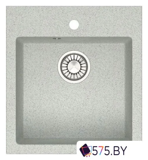 Кухонная мойка MARRBAXX Карельский камень модель 38/Q10 (серый/светло-серый) в магазине 575.by