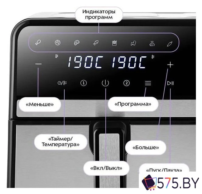 Аэрогриль (аэрофритюрница) Kitfort KT-8149 в магазине 575.by
