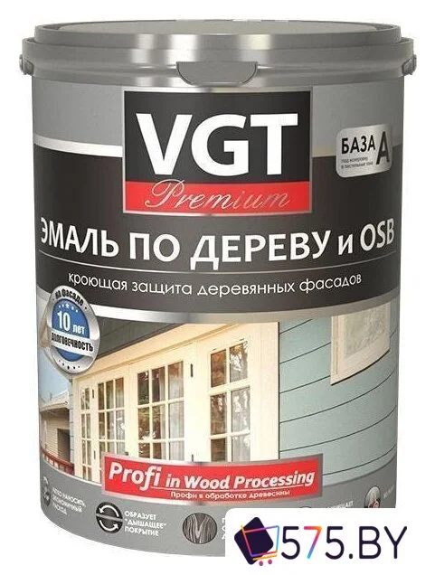 Эмаль VGT Профи по дереву ВД-АК-1179 1 кг (кремовый) в магазине 575.by