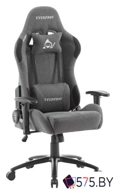 Игровое (геймерское) кресло Everprof Ghost (ткань, серый) в магазине 575.by