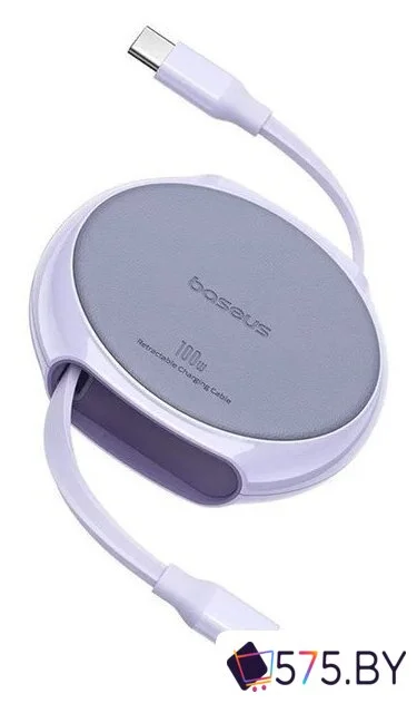 Кабель Baseus Free2Draw USB Type-C - USB Type-C (1 м, фиолетовый) в магазине 575.by