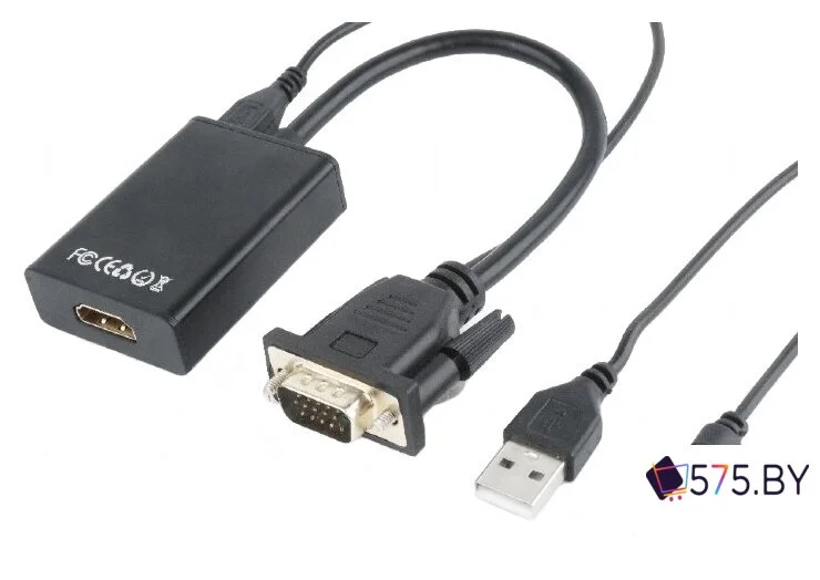 Адаптер Cablexpert A-VGA-HDMI-01 в магазине 575.by