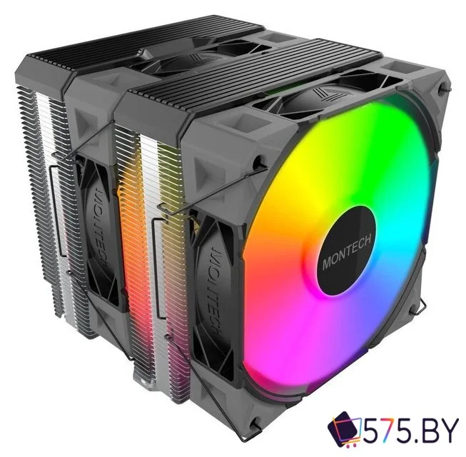 Кулер для процессора Montech NX600 ARGB (черный) в магазине 575.by