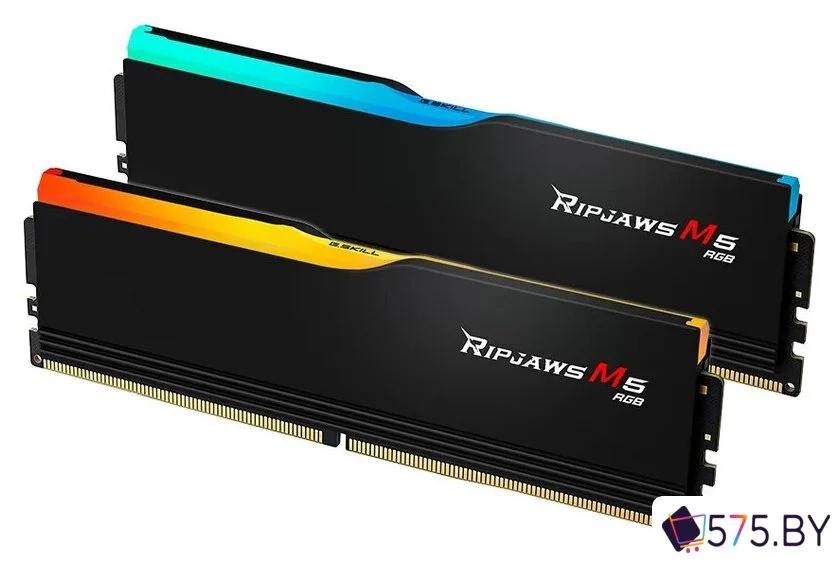 Оперативная память G.Skill Ripjaws M5 RGB 2x32ГБ DDR5 6000 МГц F5-6000J3238G32GX2-RM5RK в магазине 575.by