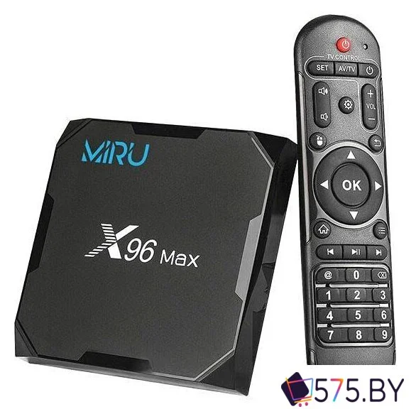 Смарт-приставка Miru X96 Max+ 4ГБ/32ГБ в магазине 575.by