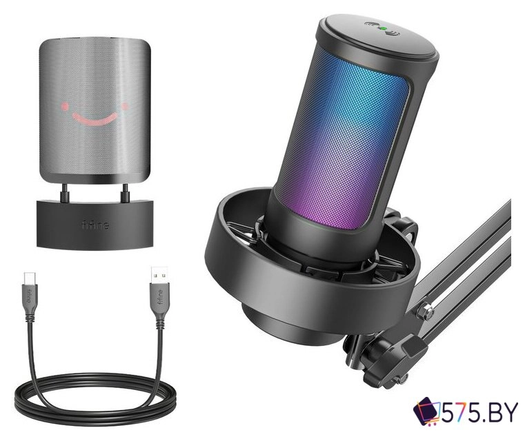 Проводной микрофон FIFINE A8T (черный) в магазине 575.by