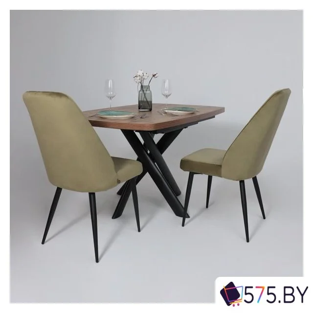 Стул Мамадома Leonard M (d12 Olive Lux/черный) в магазине 575.by