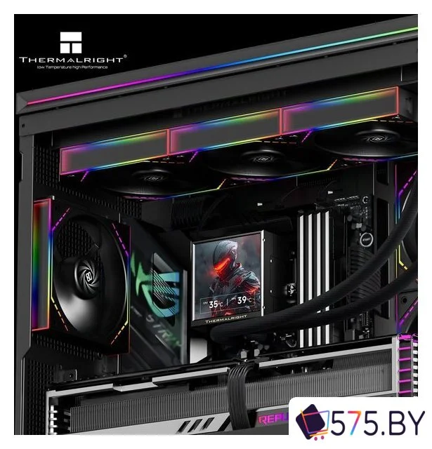 Система жидкостного охлаждения для процессора Thermalright Peerless Vision 360 ARGB (черный) в магазине 575.by