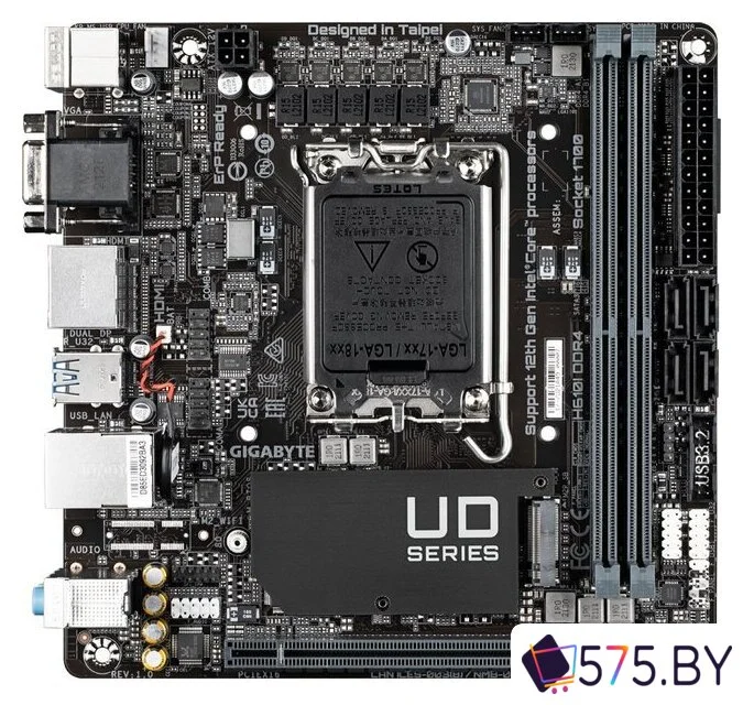 Материнская плата Gigabyte H610I DDR4 (rev. 1.0) в магазине 575.by