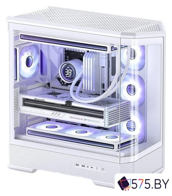 Корпус Jonsbo D400 (белый) в магазине 575.by