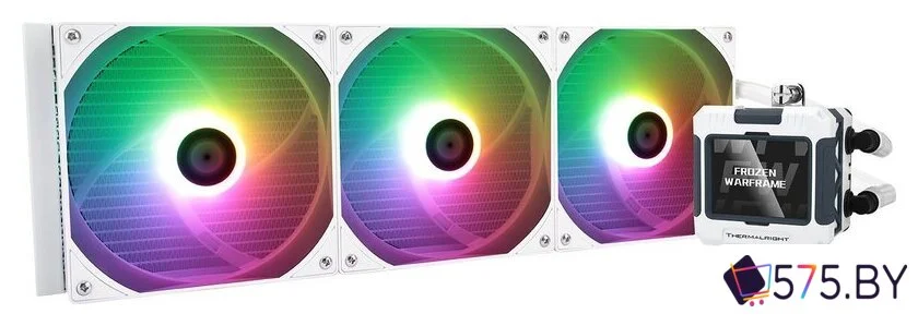 Система жидкостного охлаждения для процессора Thermalright Frozen Warframe 420 ARGB (белый) в магазине 575.by