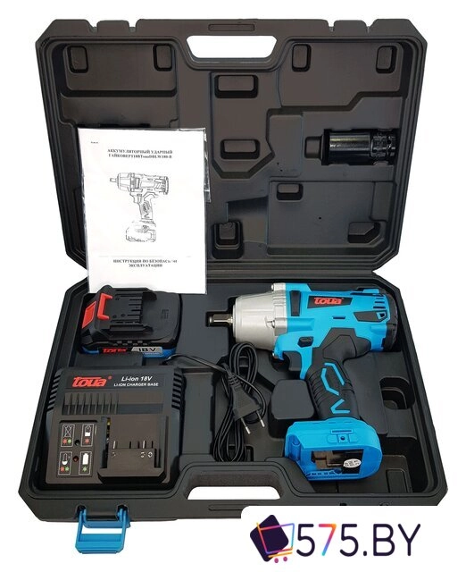 Гайковерт Toua DBLW180B-1 (с 1-м АКБ, кейс) в магазине 575.by