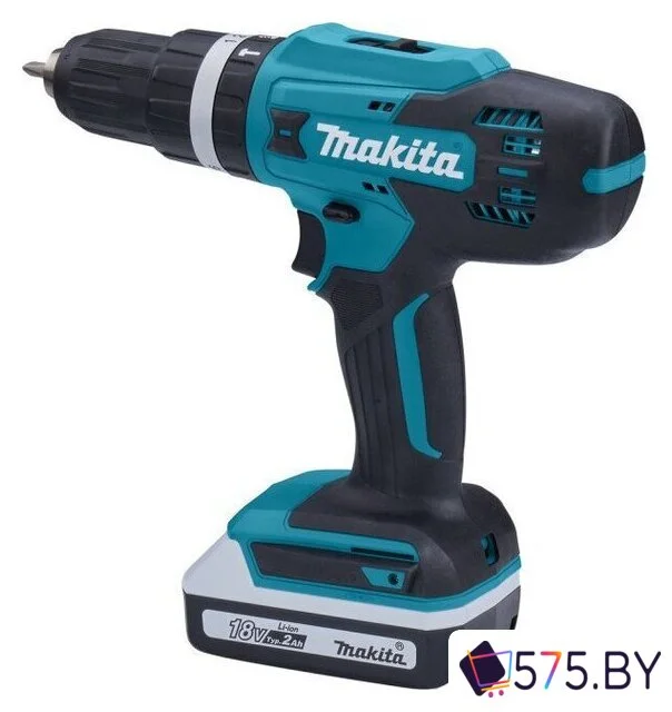 Ударная дрель-шуруповерт Makita HP488D006 (с 2-мя АКБ, кейс) в магазине 575.by