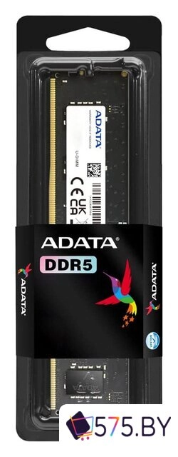 Оперативная память ADATA 8ГБ DDR5 4800 МГц AD5U48008G-S в магазине 575.by