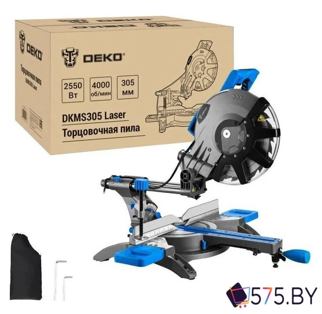 Торцовочная пила Deko DKMS305 Laser 084-1060 в магазине 575.by