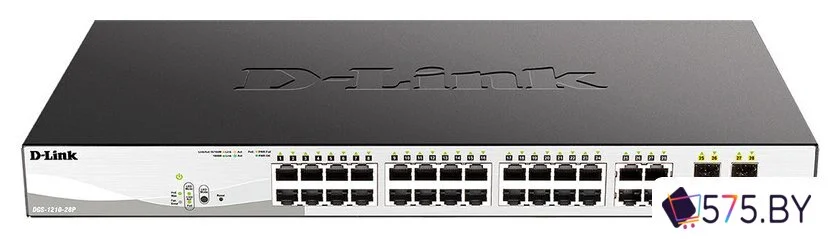 Настраиваемый коммутатор D-Link DGS-1210-28P/F5A в магазине 575.by