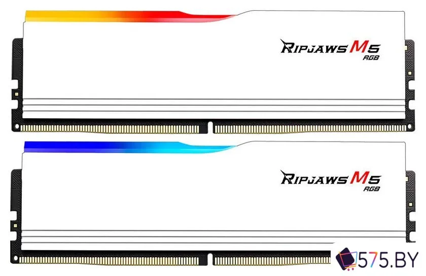 Оперативная память G.Skill Ripjaws M5 RGB 2x48ГБ DDR5 6400 МГц F5-6400J3239F48GX2-RM5RW в магазине 575.by