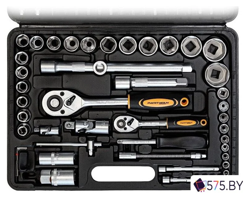 Универсальный набор инструментов Partisan AD-94 (94 предмета) в магазине 575.by