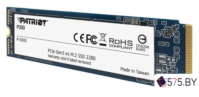 SSD Patriot P300 256GB P300P256GM28 в магазине 575.by