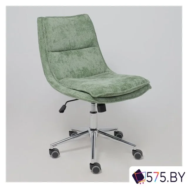 Офисное кресло AksHome Lola (зеленая рогожка GY91-14/хром) в магазине 575.by