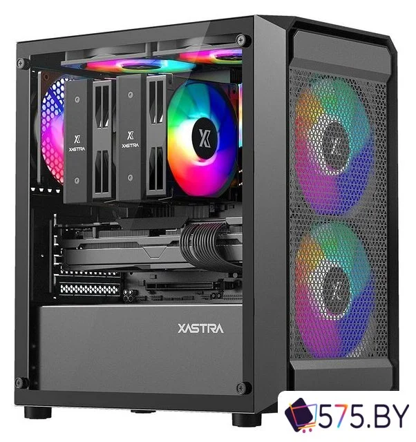 Корпус XASTRA A303M 3FRGB (черный) в магазине 575.by