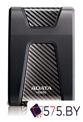 Внешний накопитель ADATA HD650 2TB (черный) в магазине 575.by