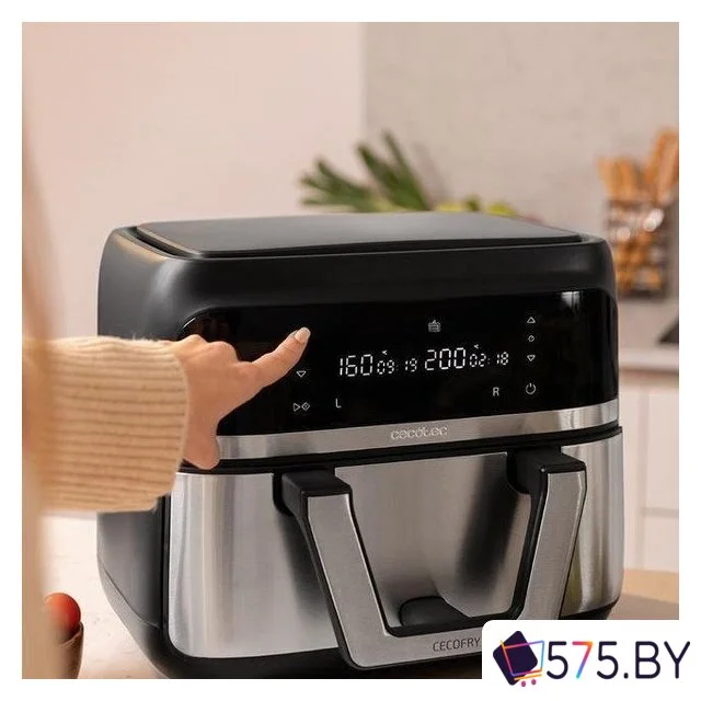 Аэрогриль (аэрофритюрница) Cecotec Cecofry Dual 9000 в магазине 575.by