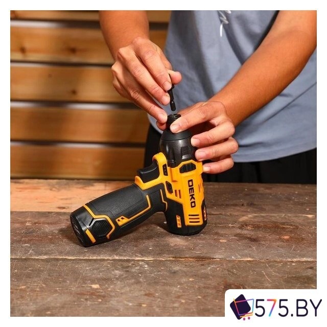 Винтоверт Deko DKIS12-Li Set 063-4390 (с 2-мя АКБ, кейс) в магазине 575.by