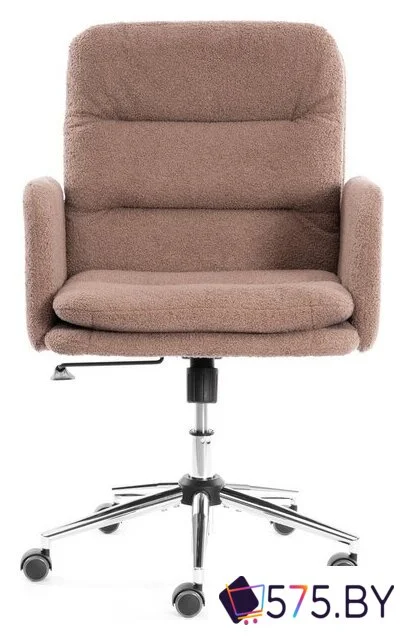 Офисное кресло TetChair Dover (хром/букле/коричневый) в магазине 575.by