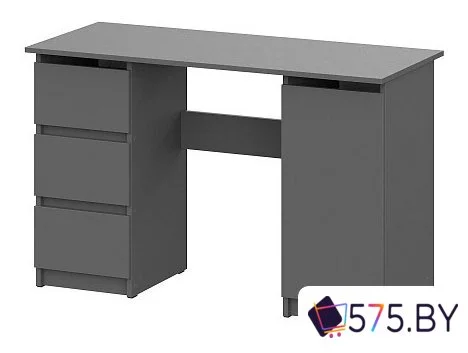 Стол NN мебель Денвер 00-00111599 (графит серый) в магазине 575.by