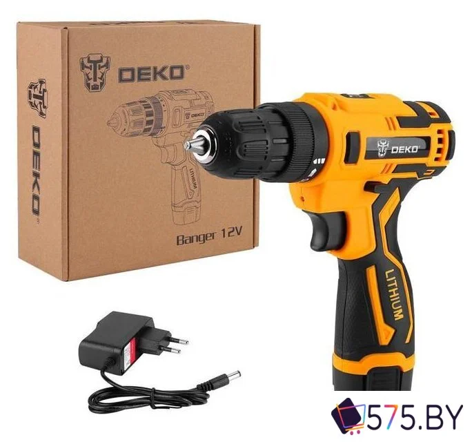 Дрель-шуруповерт Deko Banger SET 1 063-4129 (с 1-им АКБ) в магазине 575.by