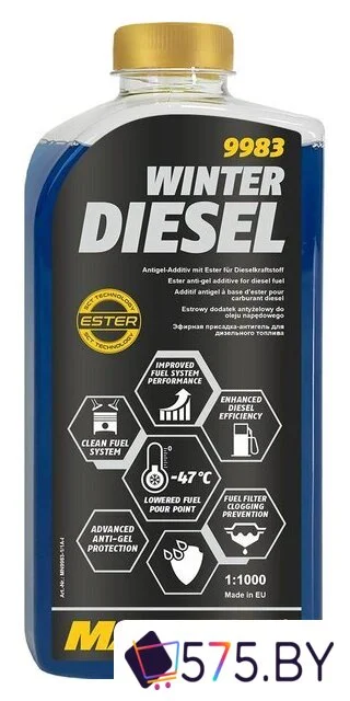 Присадка в топливо Mannol Winter Diesel 1000мл в магазине 575.by