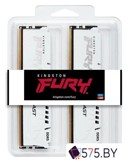 Оперативная память Kingston FURY Beast 2x16ГБ DDR5 6000 МГц KF560C30BWEK2-32 в магазине 575.by