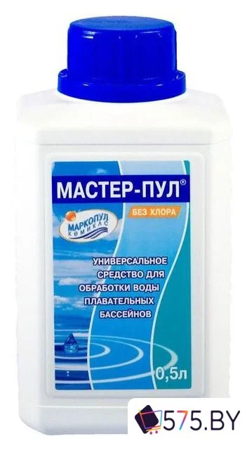 Химия для бассейна Маркопул Кемиклс Мастер-Пул 4 в 1 0.5 л в магазине 575.by