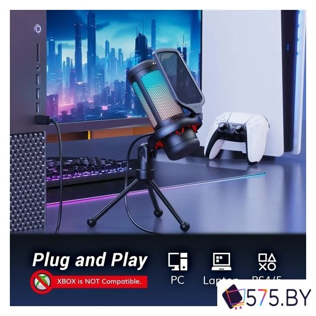 Проводной микрофон Tonor TC310 (черный) в магазине 575.by