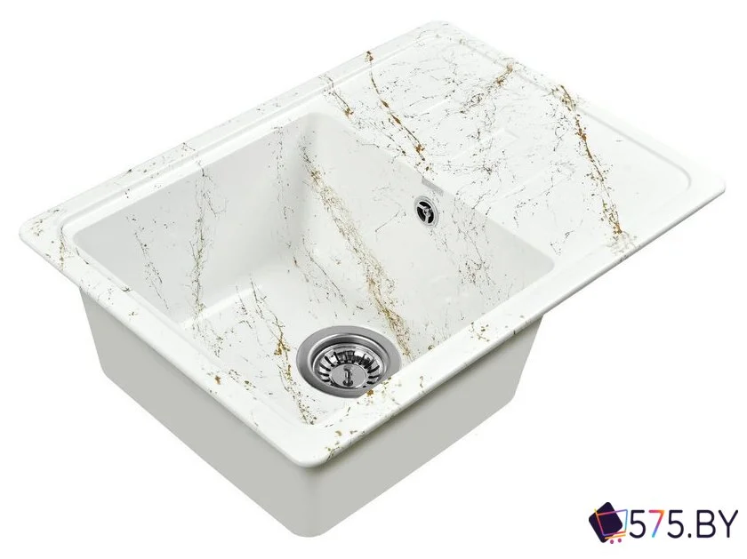 Кухонная мойка Wisent WB15-13 (с сифоном GER013) в магазине 575.by