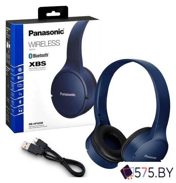 Наушники Panasonic RB-HF420BGE-A в магазине 575.by