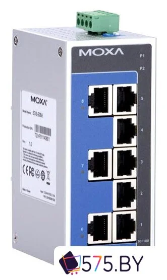 Неуправляемый коммутатор Moxa EDS-208A в магазине 575.by