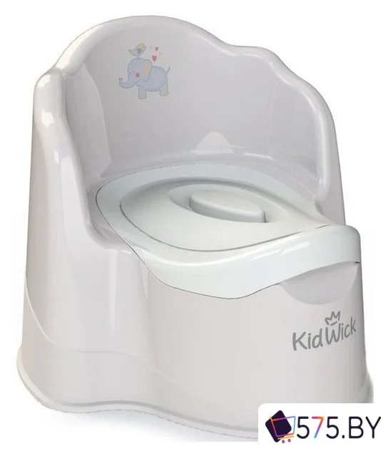 Детский горшок Kidwick Трон KW070402 (серый) в магазине 575.by