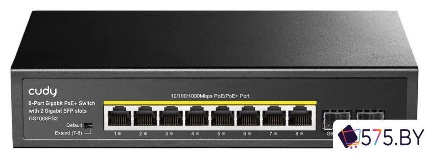 Неуправляемый коммутатор Cudy GS1008PS2 1.0 в магазине 575.by
